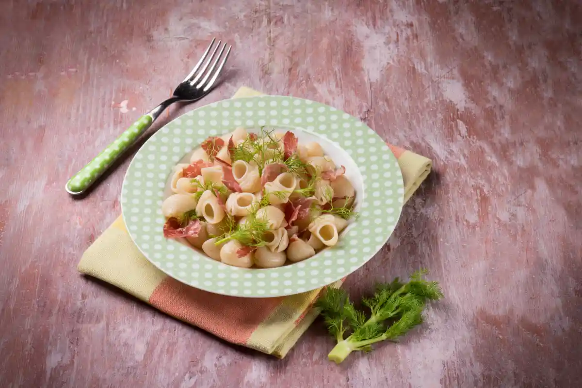 pâtes au jambon et fenouil au Cookeo
