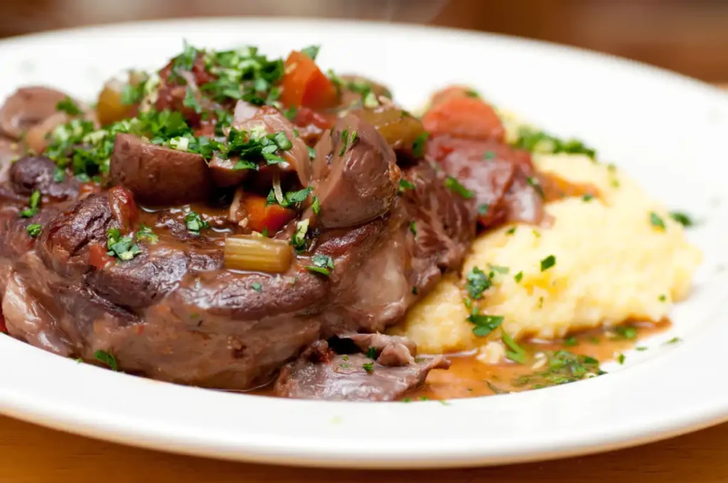 Recette d'Osso Buco de jarret de veau au Cookeo