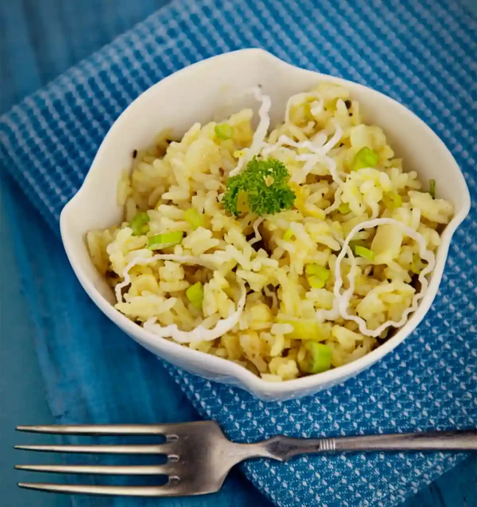 Risotto aux Poireaux et Parmesan au Cookeo