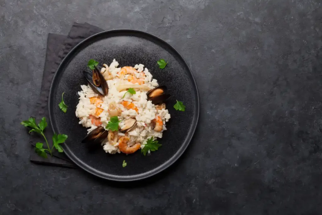 risotto aux fruits de mer au Cookeo