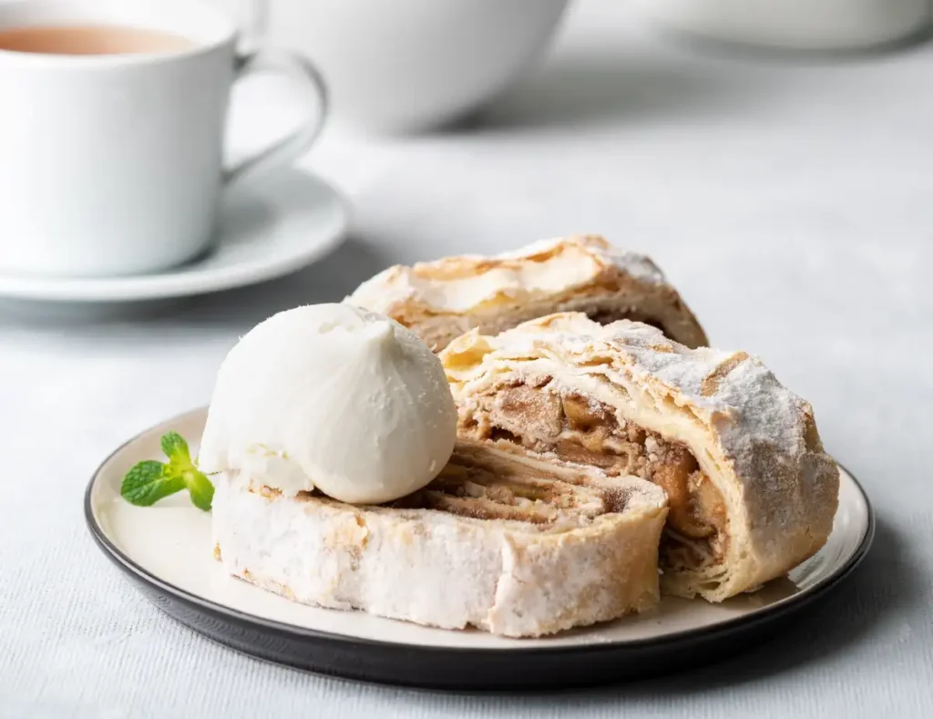 strudel aux pommes