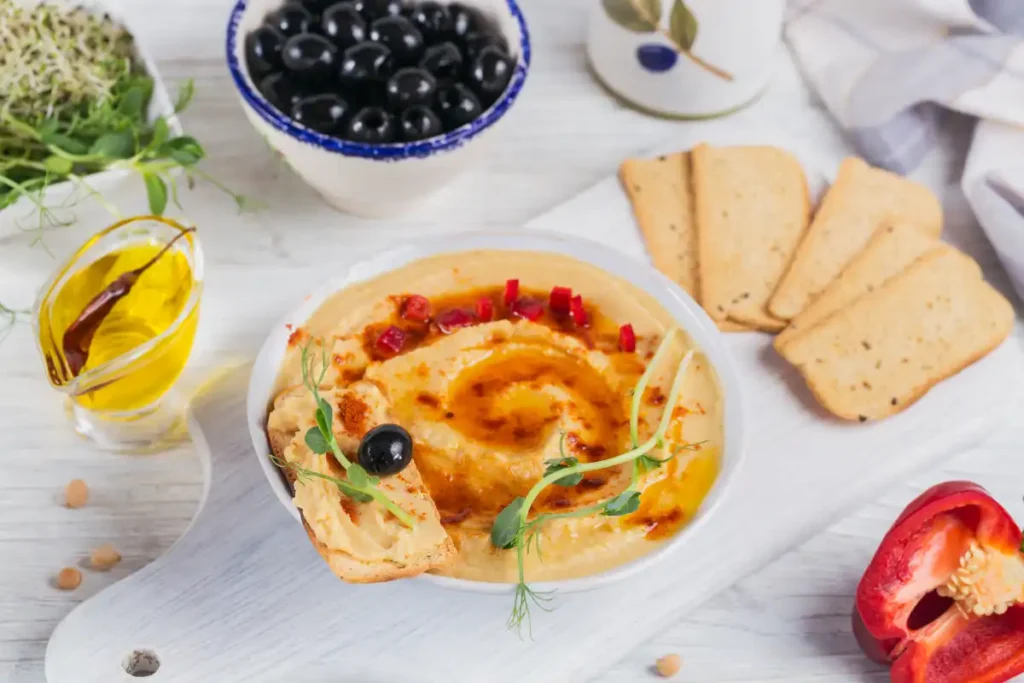 houmous libanais onctueux