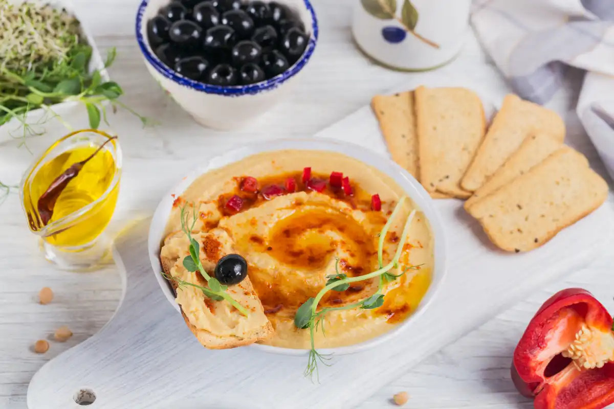 houmous libanais onctueux