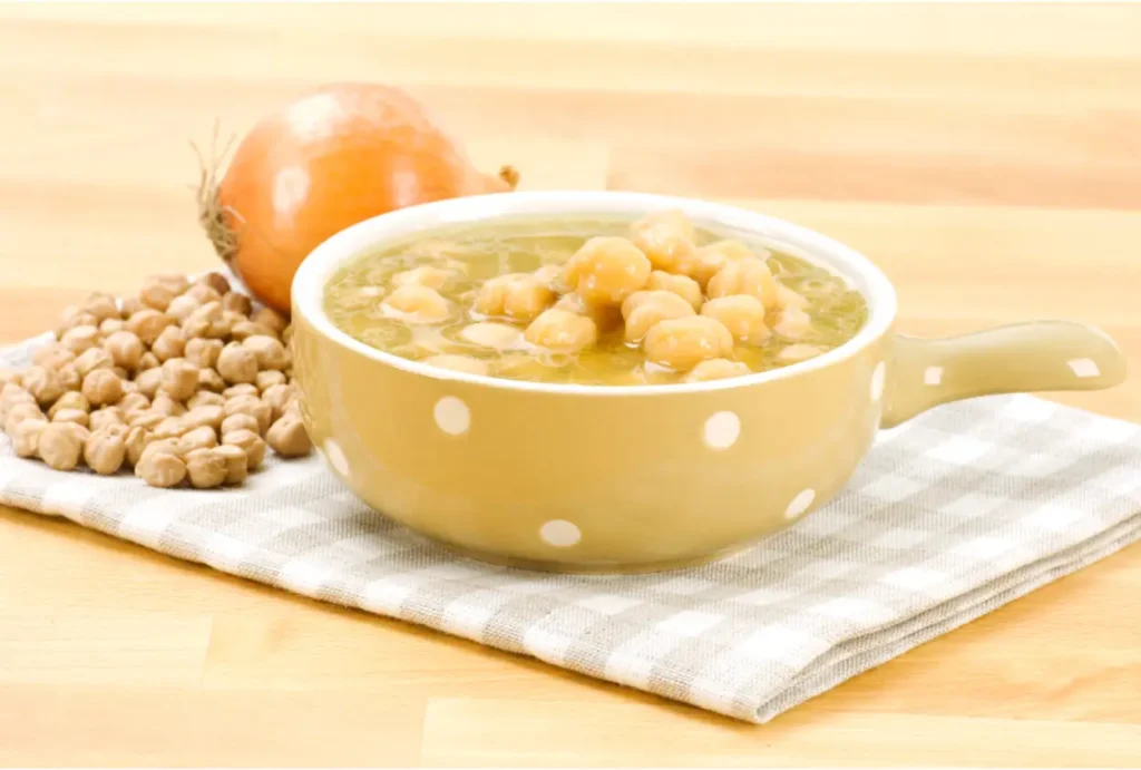 Soupe de pois chiches au Cookeo