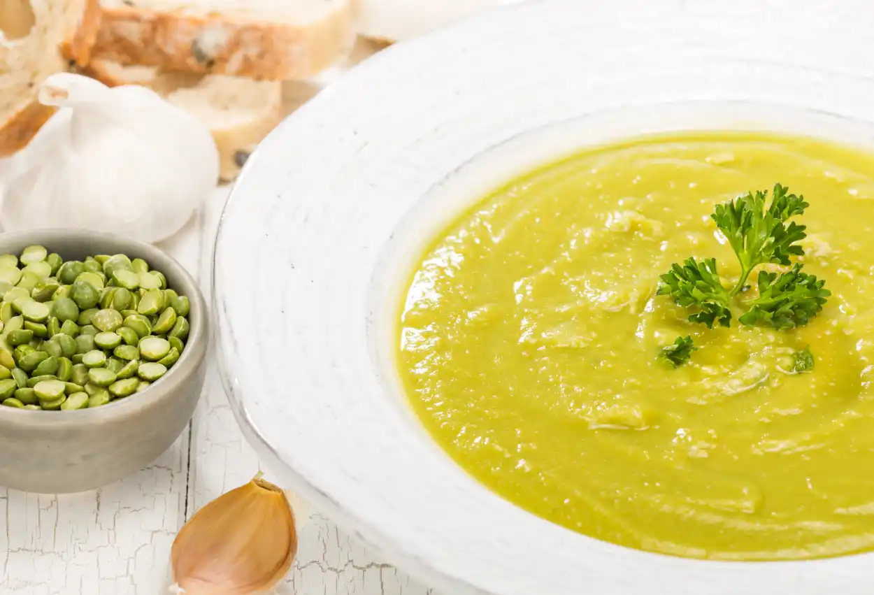 Purée de pois cassés