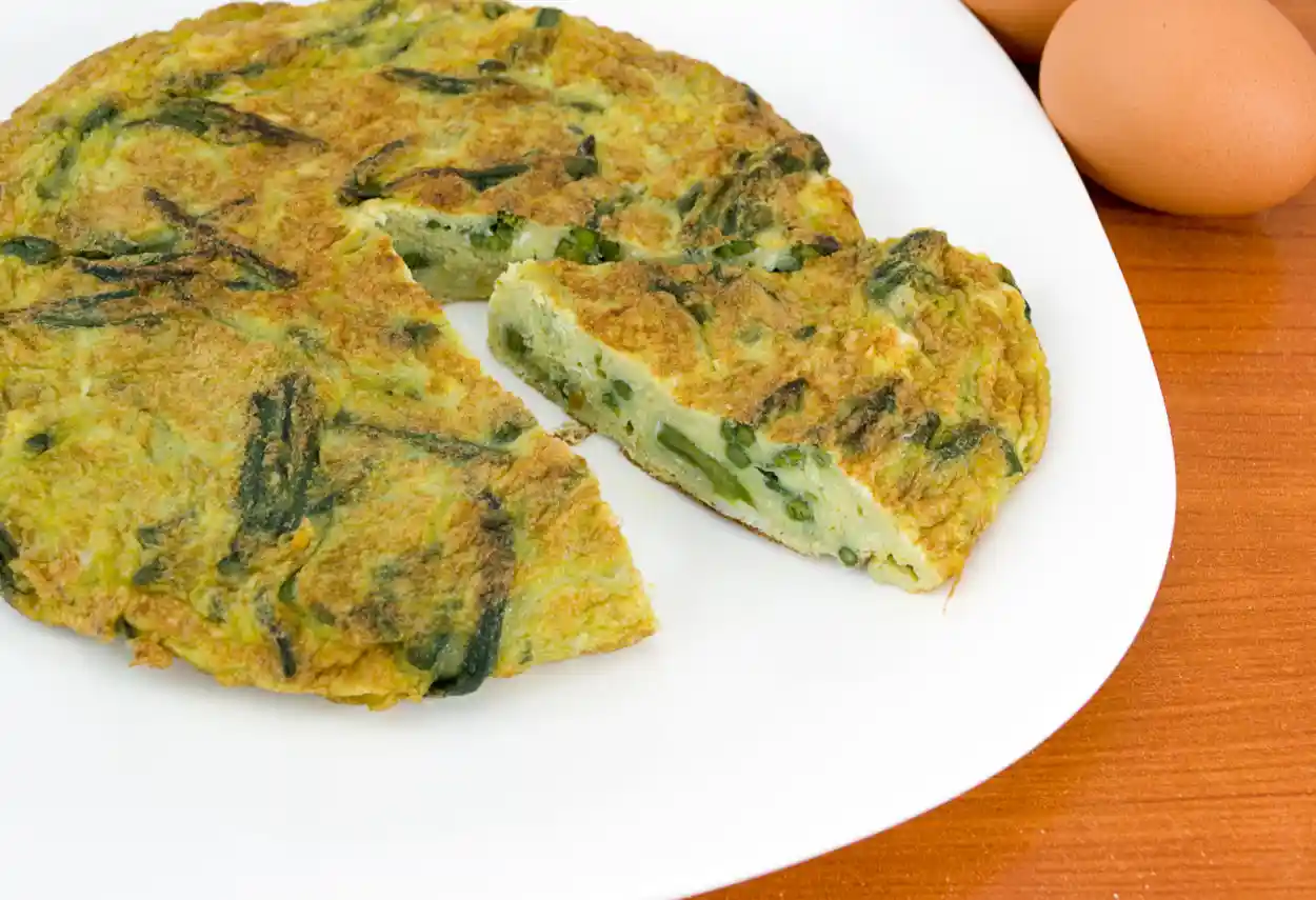 Omelette aux Asperges