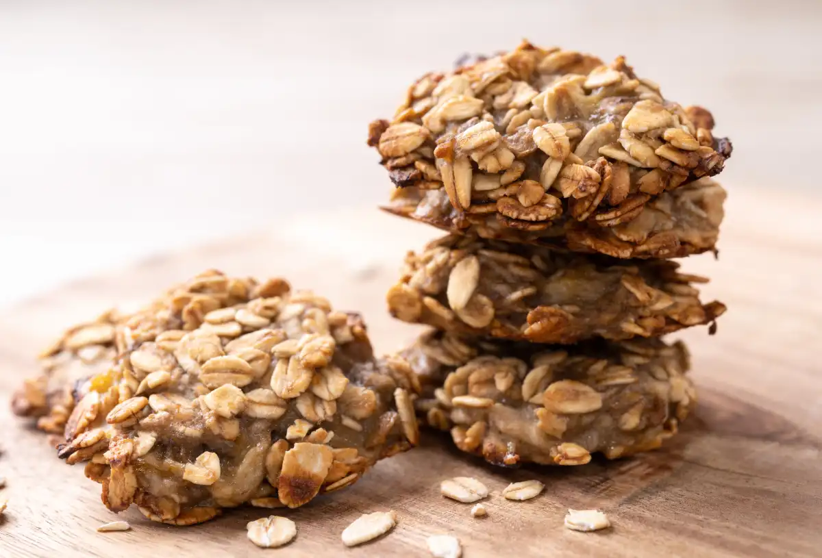 cookies à la banane et avoine