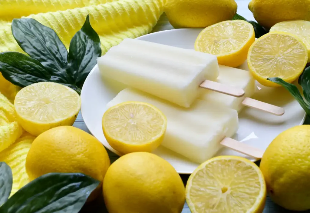 popsicles au citron