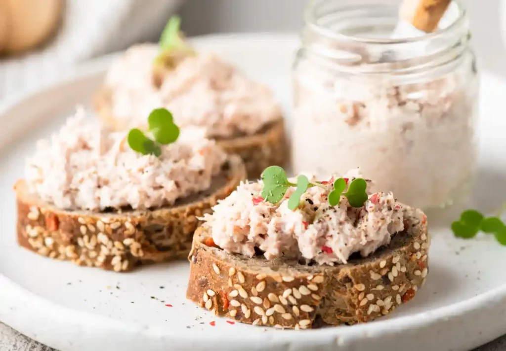 Tartines de Rillettes de Saumon