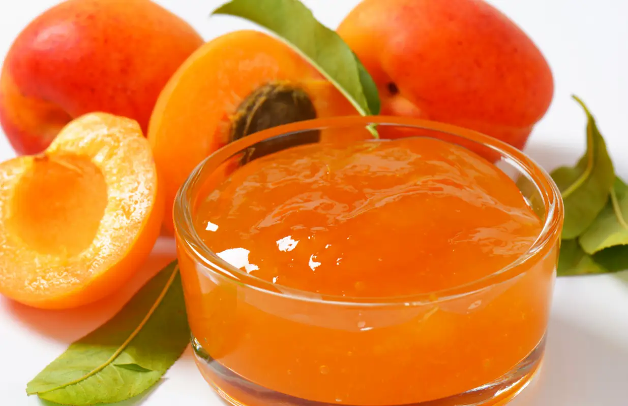 la confiture d'abricots