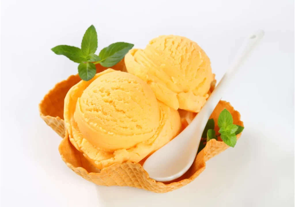glace à l'orange express