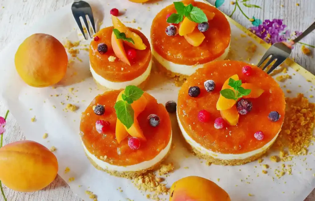 tartelettes cheesecake abricot