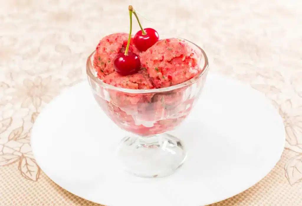 sorbet à la griotte